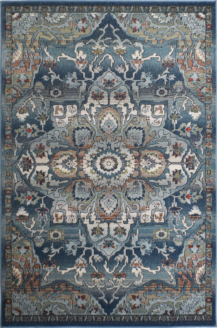 Anitha Blue 8' x 10' Rug - Thumbnail - Image 1