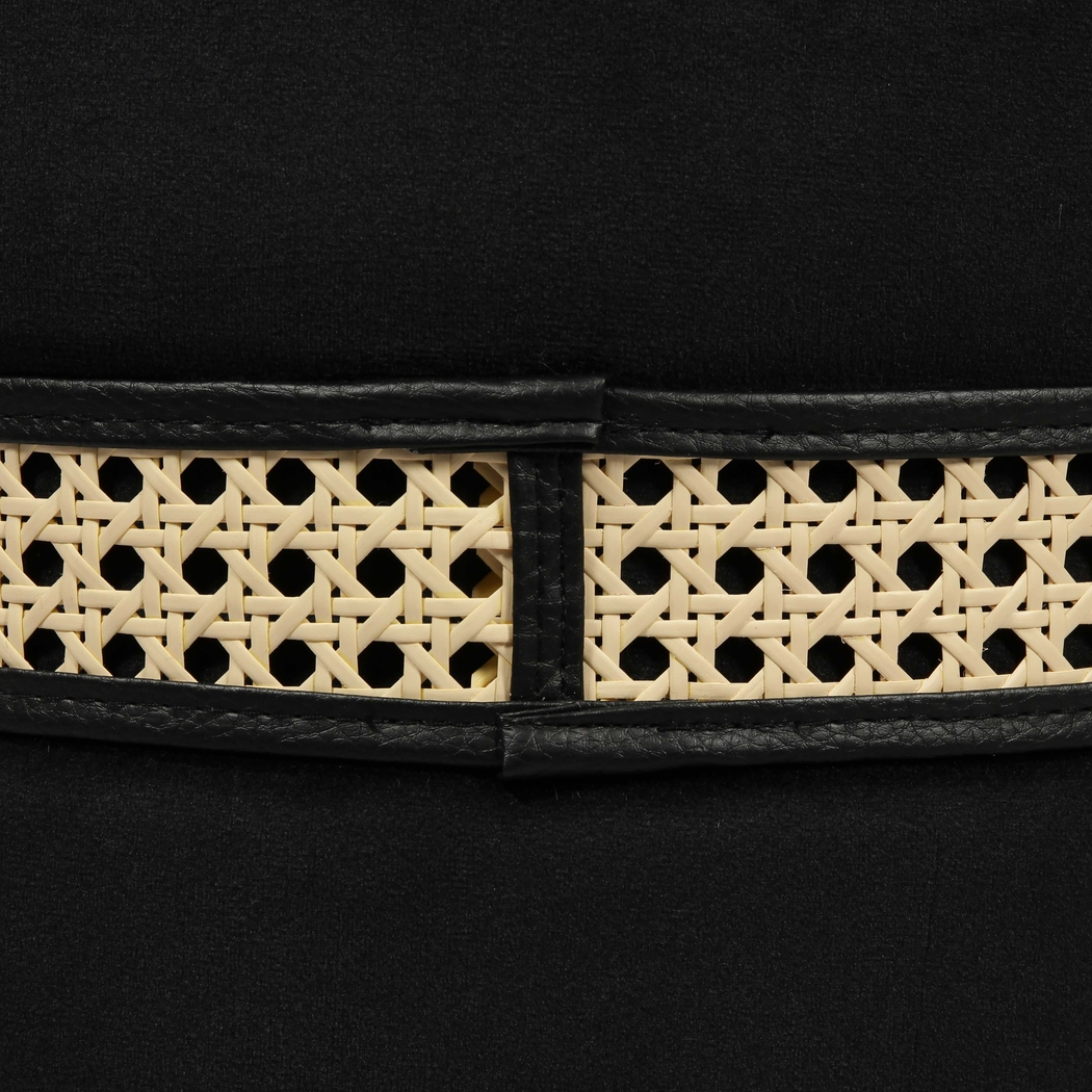 Anivy Black Accent Ottoman, Set of 2 - Thumbnail - Image 4