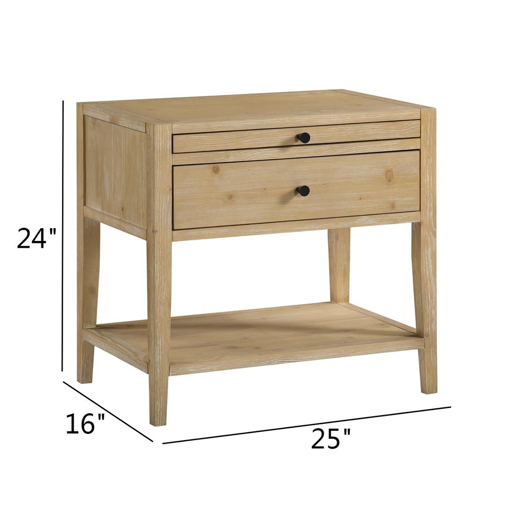 Anjanae Natural Nightstand - Thumbnail - Image 12
