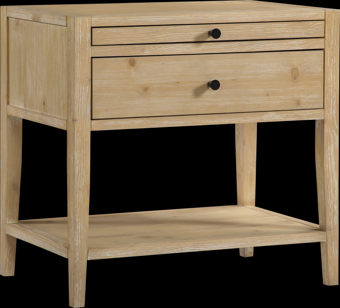 Anjanae Natural Nightstand - Thumbnail - Image 8