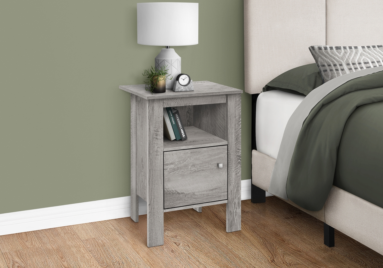 Ankeney Gray End Table - Thumbnail - Image 2