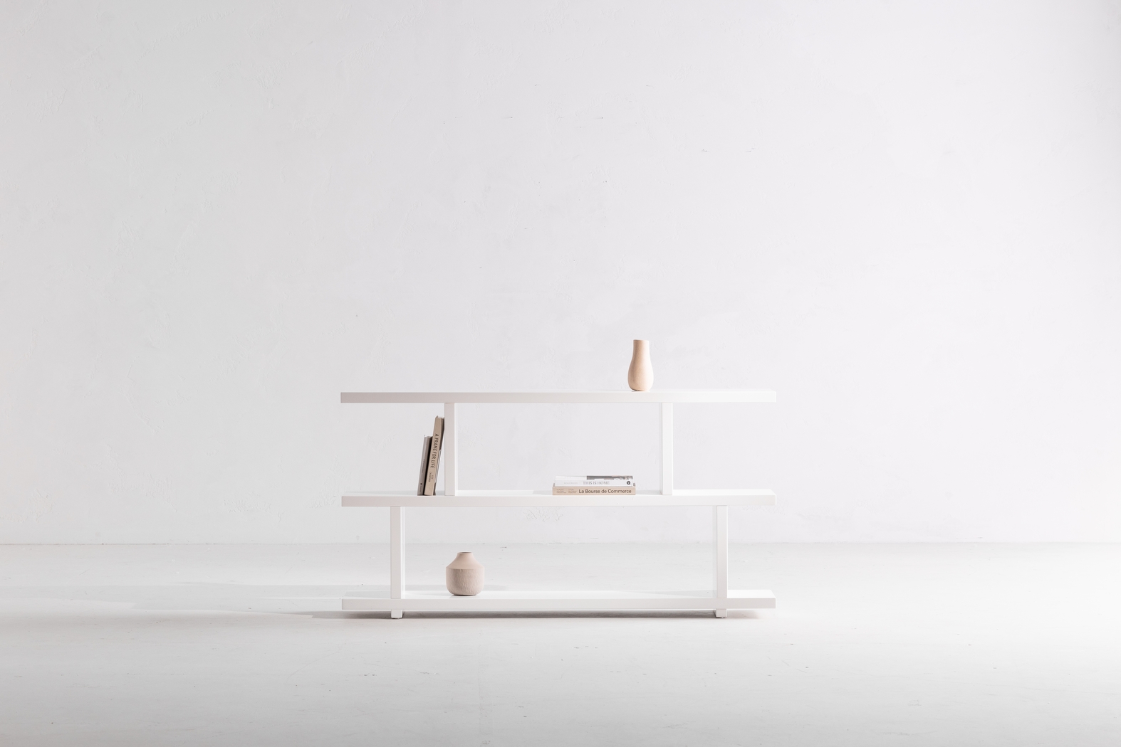 Ankerville White Bookcase - Thumbnail - Image 2
