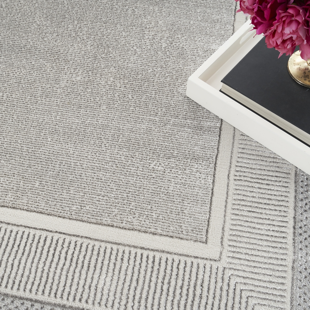 Anlyth Silver 7'10 x 9'10 Rug - Thumbnail - Image 5