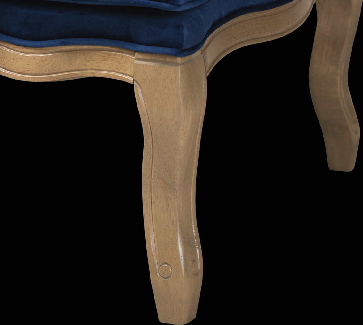 Annadea Navy Accent Chair - Thumbnail - Image 9