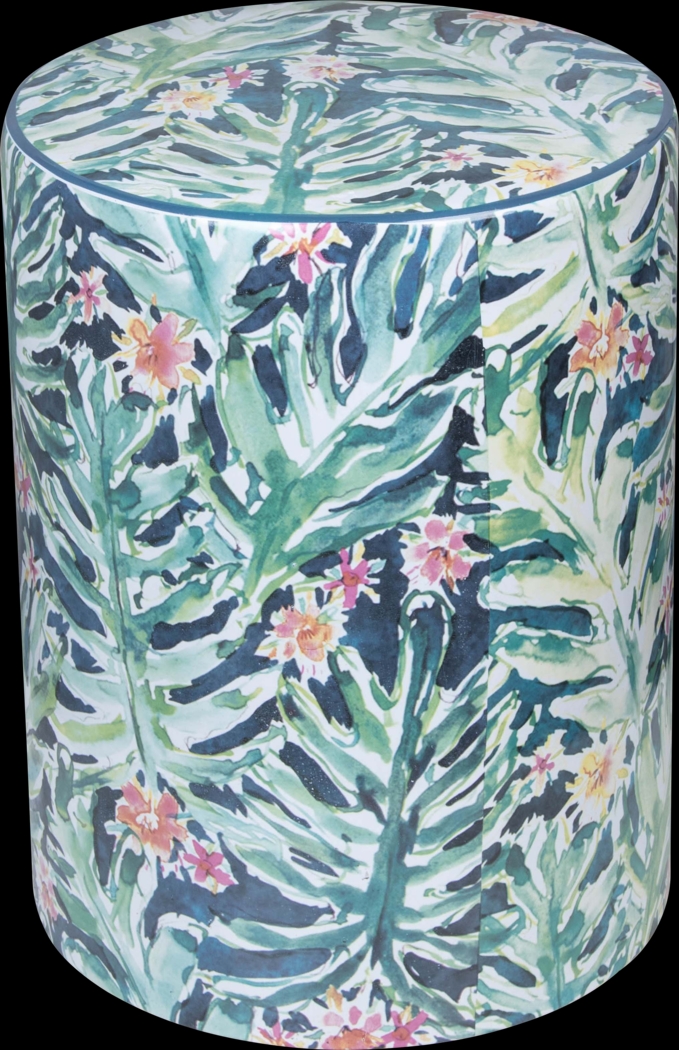 Annalinde Green Stool - Thumbnail - Image 1