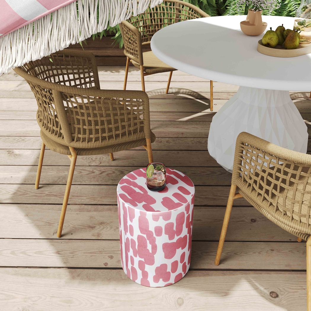 Annalinde Pink Stool - Thumbnail - Image 2