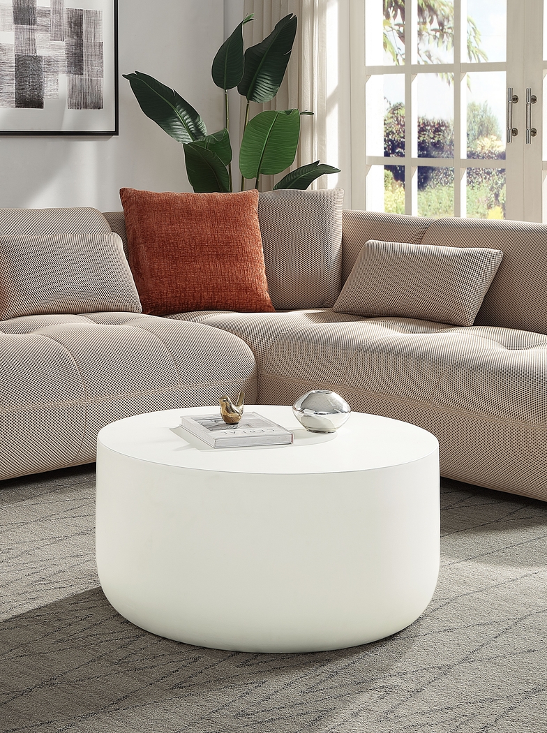 Annattoa White Cocktail Table - Thumbnail - Image 2