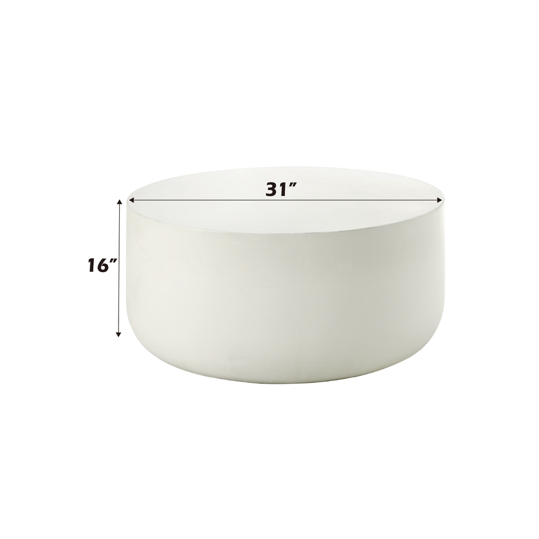 Annattoa White Cocktail Table - Thumbnail - Image 4