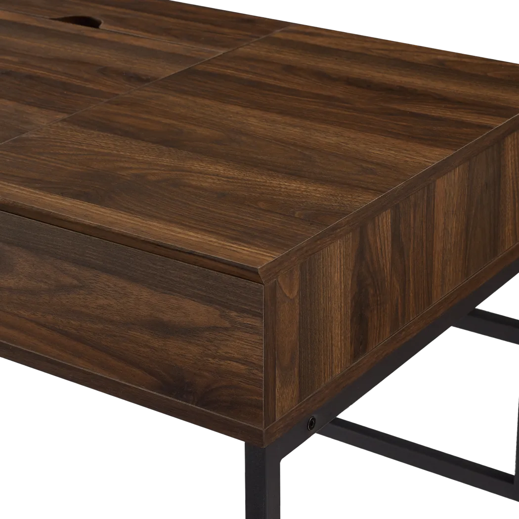 Annavoy Walnut Desk - Thumbnail - Image 3