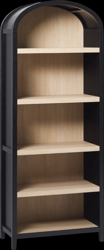 Annbick I Black Bookcase - Thumbnail - Image 1