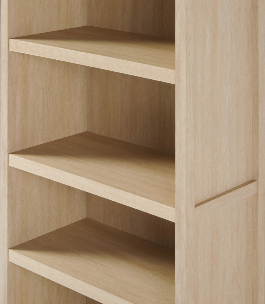 Annbick I Oak Bookcase - Thumbnail - Image 5