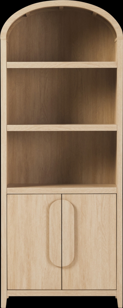 Annbick III Oak Bookcase - Thumbnail - Image 5