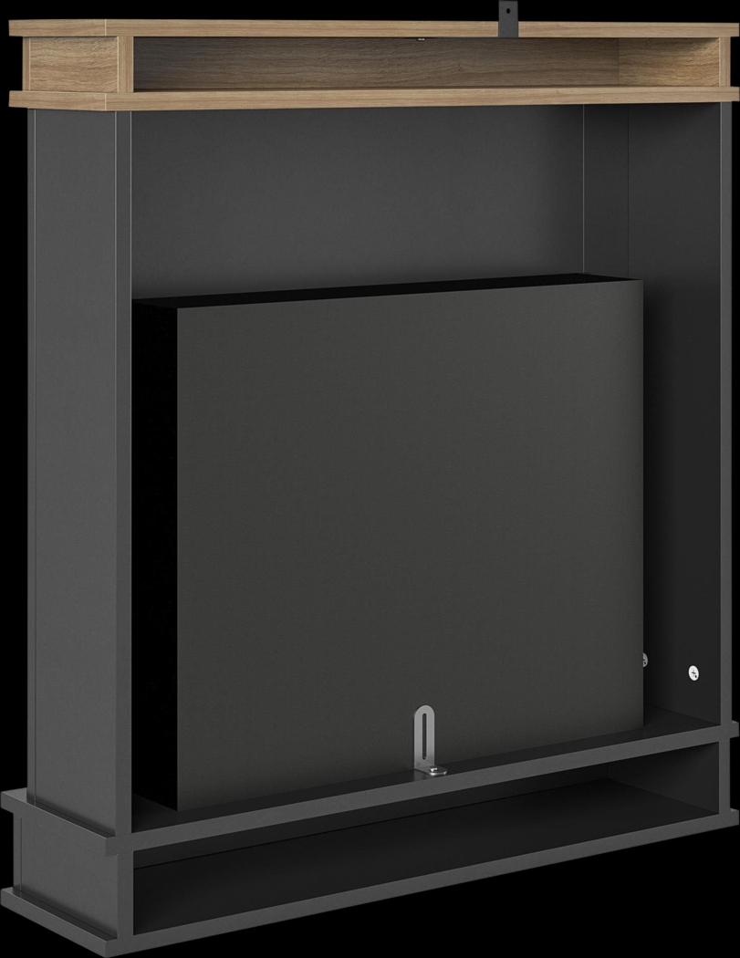 Annegret Black 29 in. Console with Electric Fireplace - Thumbnail - Image 6