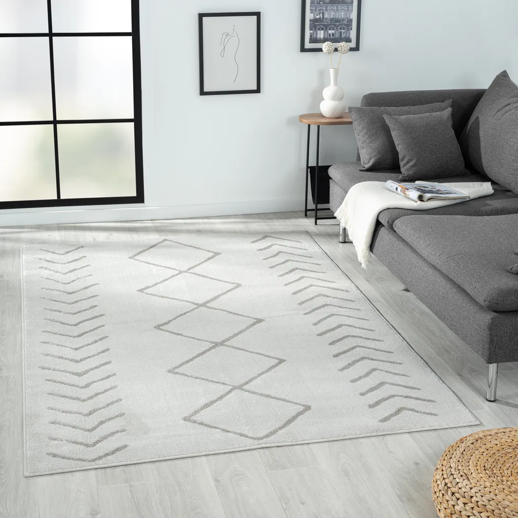 Annendale Cream 7'9 x 9'9 Rug - Thumbnail - Image 2
