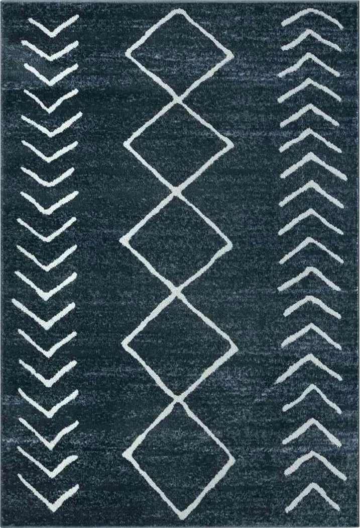 Annendale Blue 7'9 x 9'9 Rug - Thumbnail - Image 1