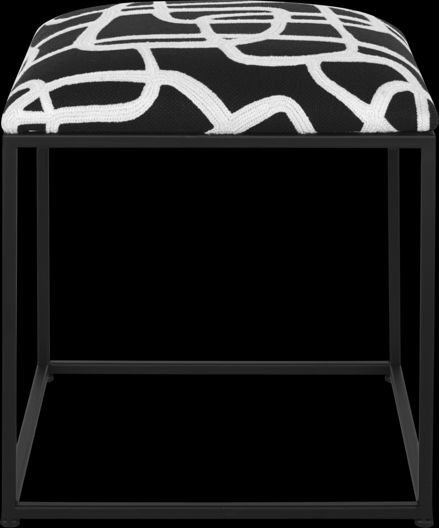 Annera Black Accent Bench - Thumbnail - Image 2