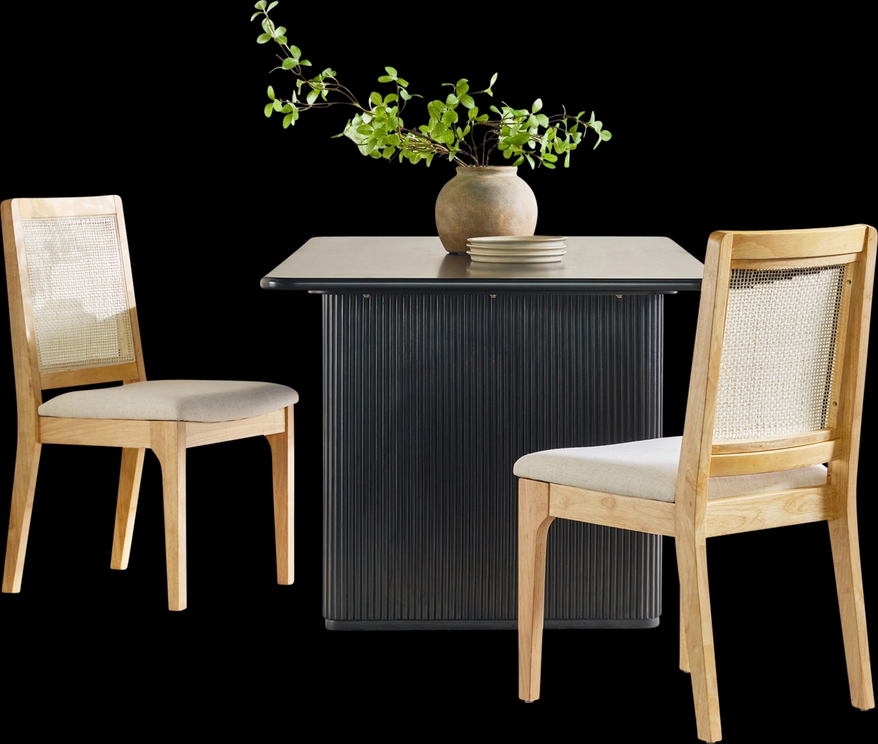 Annerly Beige Side Chair, Set of 2 - Thumbnail - Image 5