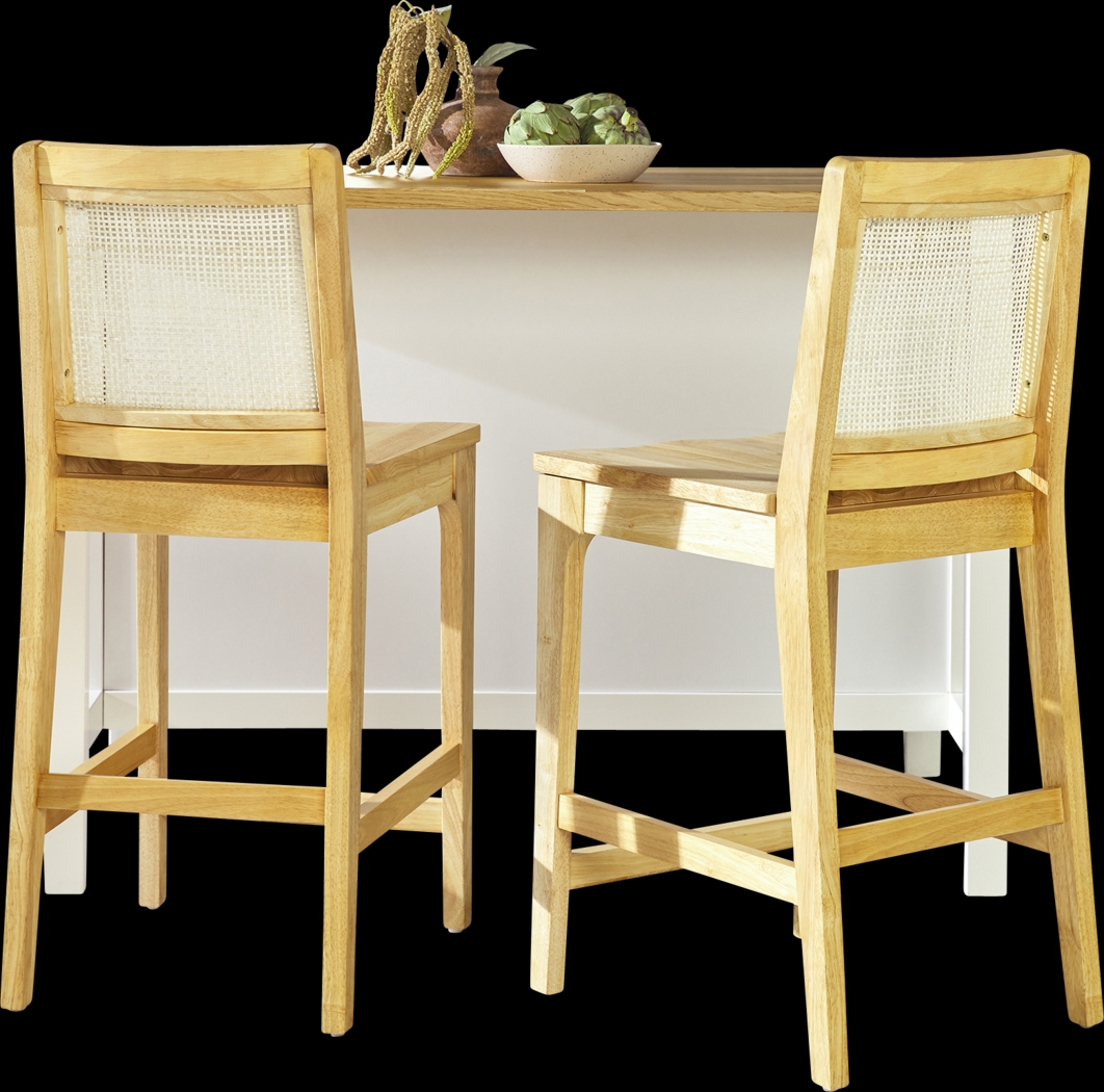 Annerly Natural Counter Height Stool, Set of 2 - Thumbnail - Image 6