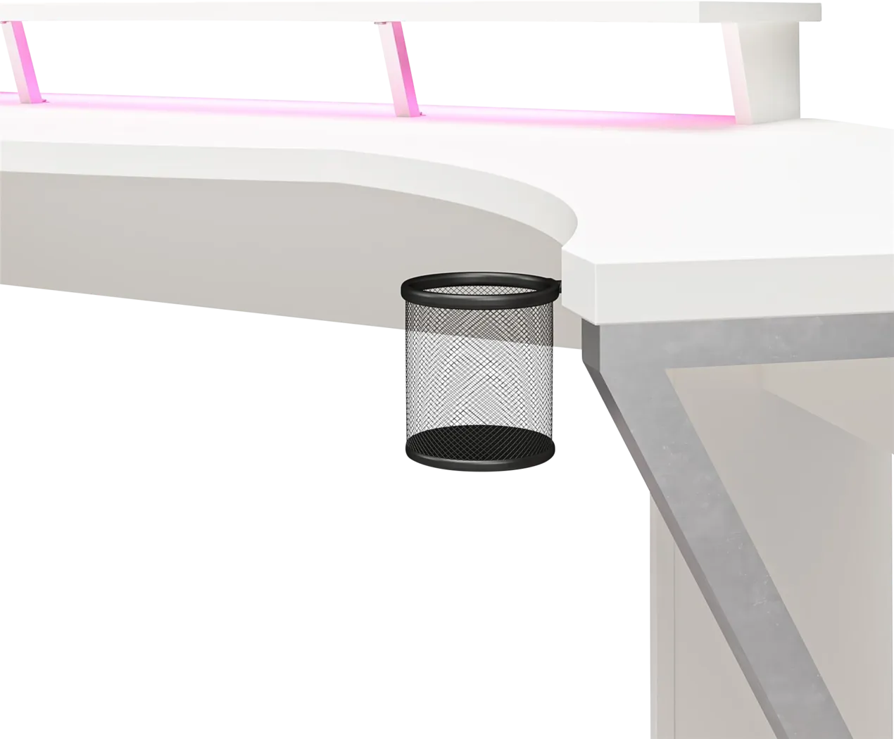 Anneslie White Desk - Thumbnail - Image 8