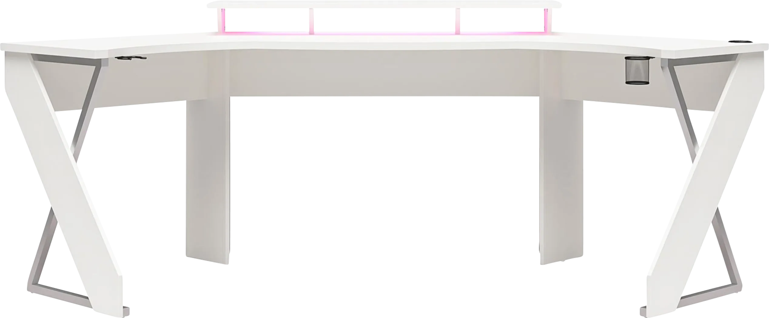 Anneslie White Desk - Thumbnail - Image 1