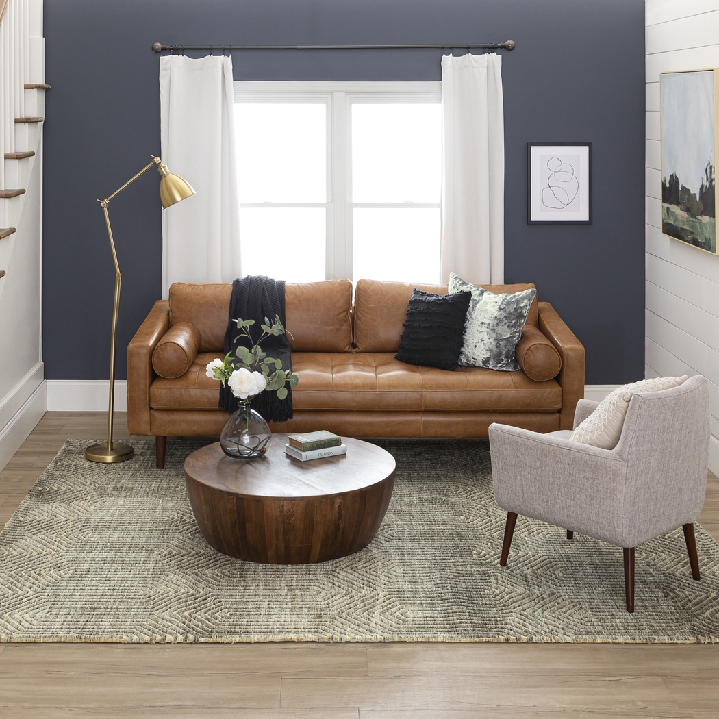 Annesway Beige 5'3 x 7'10 Rug - Thumbnail - Image 2