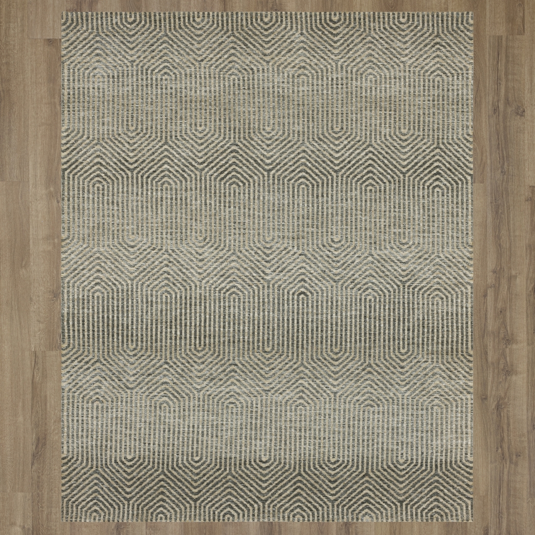 Annesway Beige 5'3 x 7'10 Rug - Thumbnail - Image 3