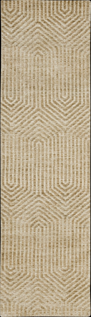 Annesway Khaki 2'4 x 7'10 Runner Rug - Thumbnail - Image 1