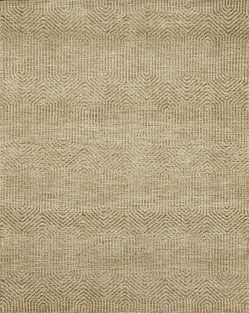 Annesway Khaki 5'3 x 7'10 Rug - Thumbnail - Image 1