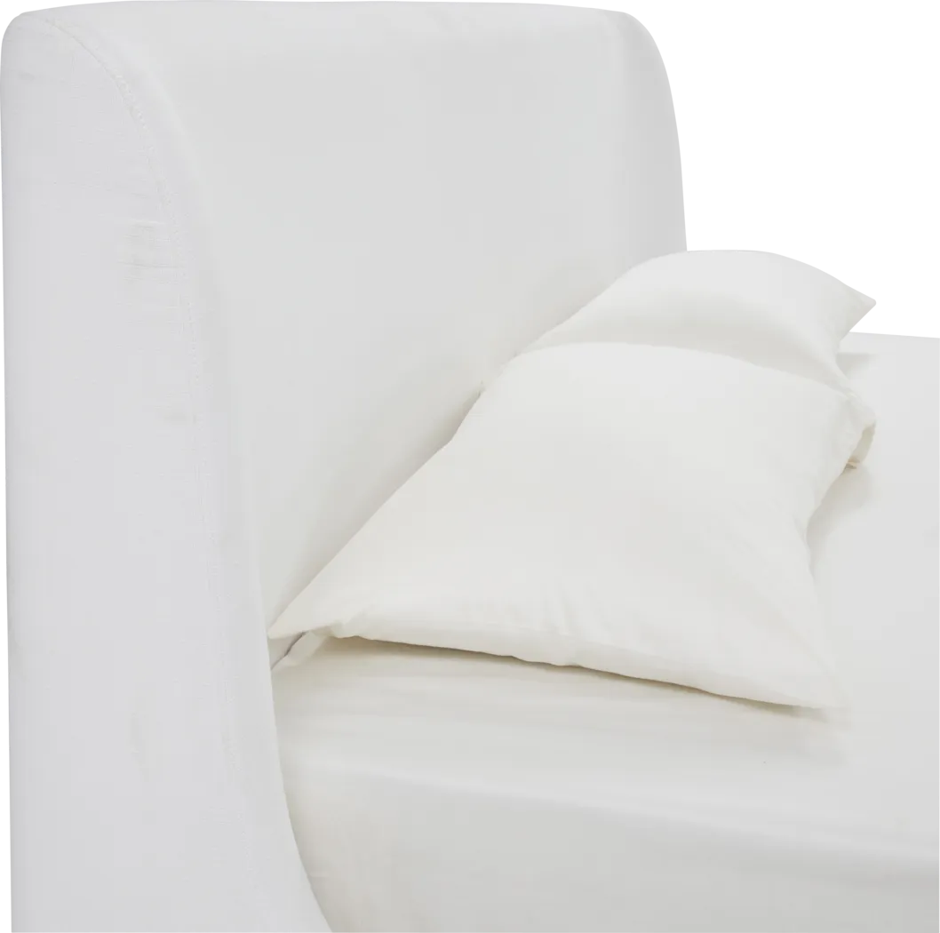 Annifer White King Bed - Image 4
