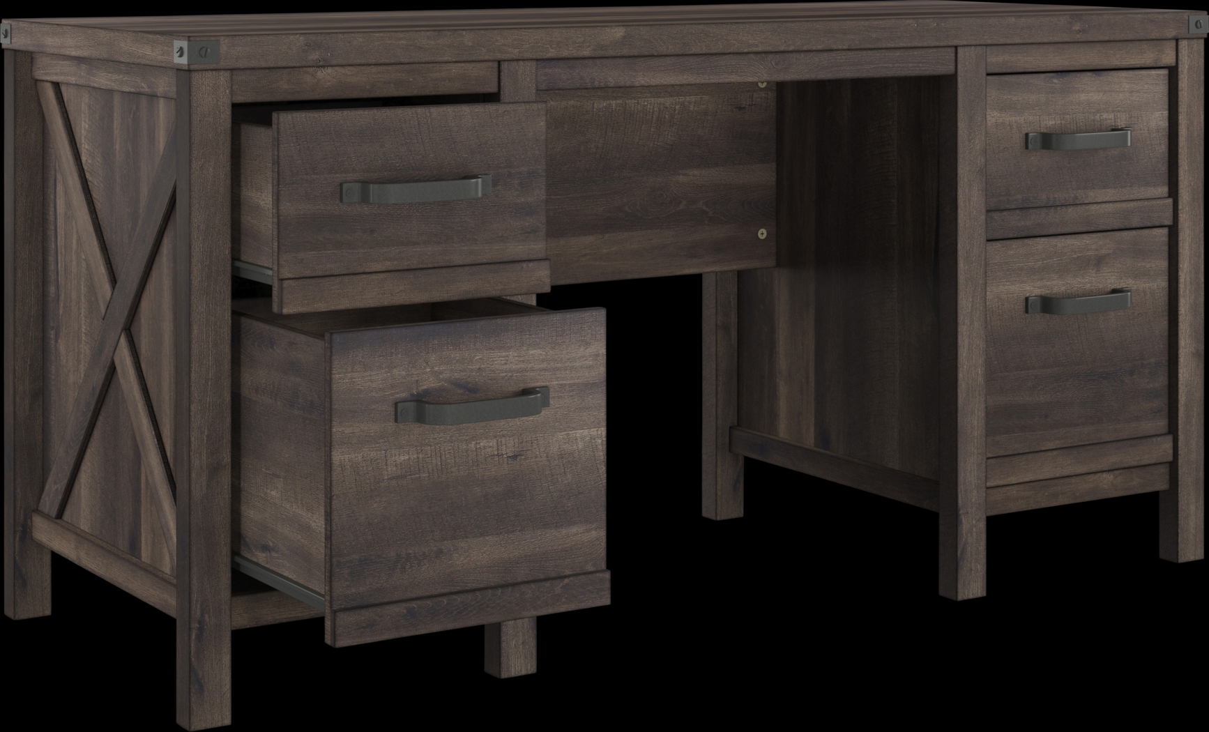 Annistown Brown Desk - Thumbnail - Image 2