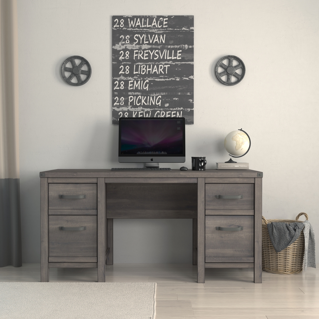 Annistown Brown Desk - Thumbnail - Image 6