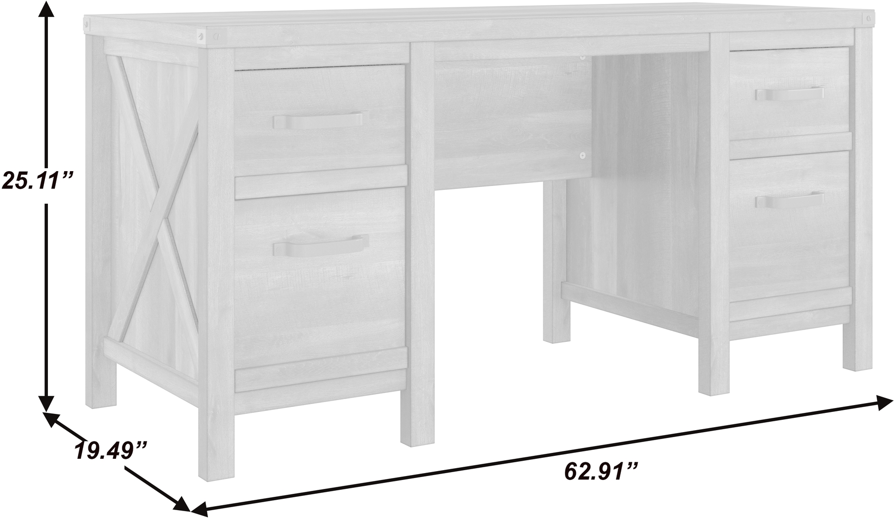 Annistown Brown Desk - Thumbnail - Image 9