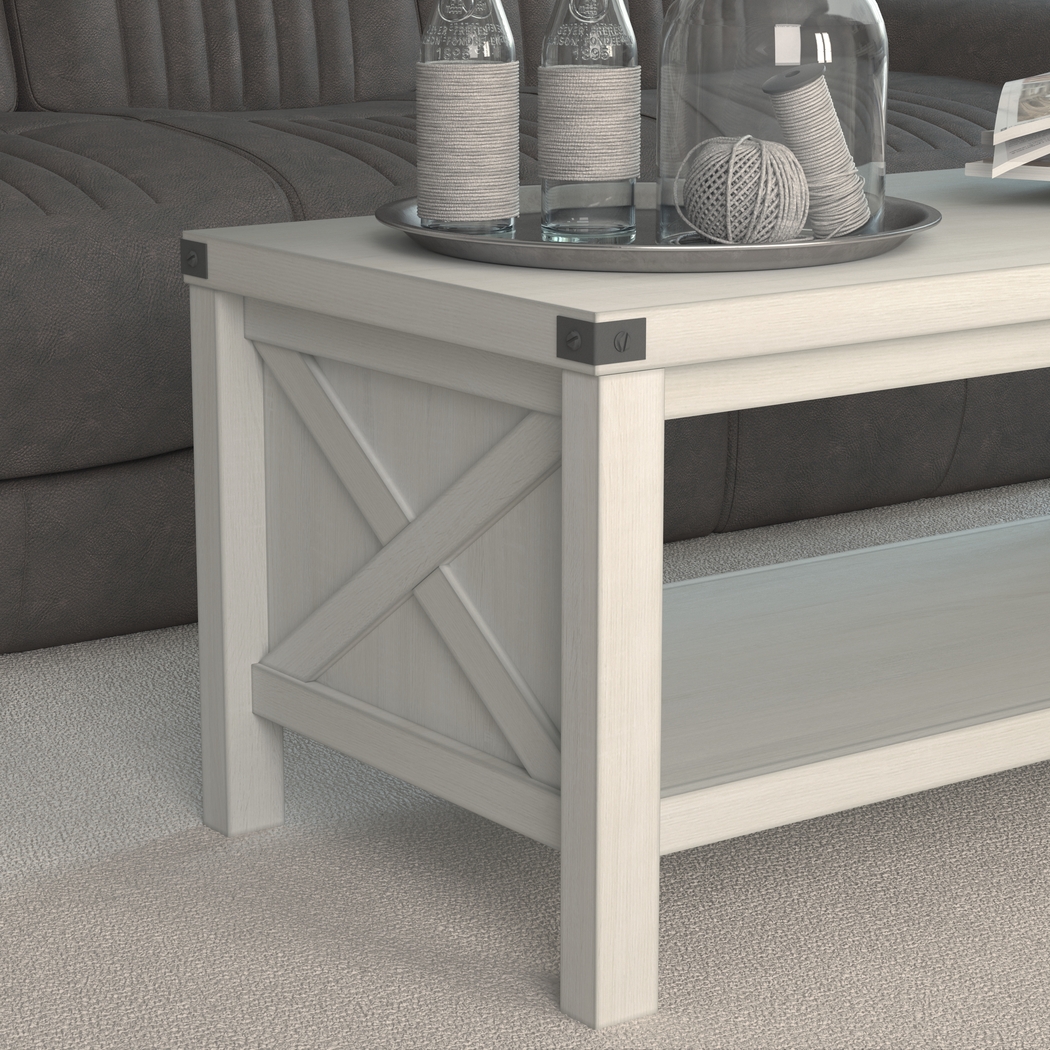 Annistown White Cocktail Table - Thumbnail - Image 5