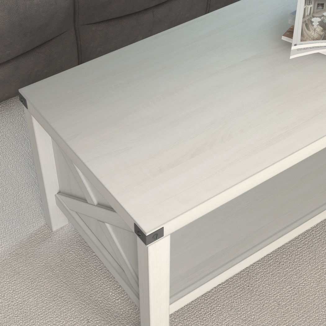 Annistown White Cocktail Table - Thumbnail - Image 6
