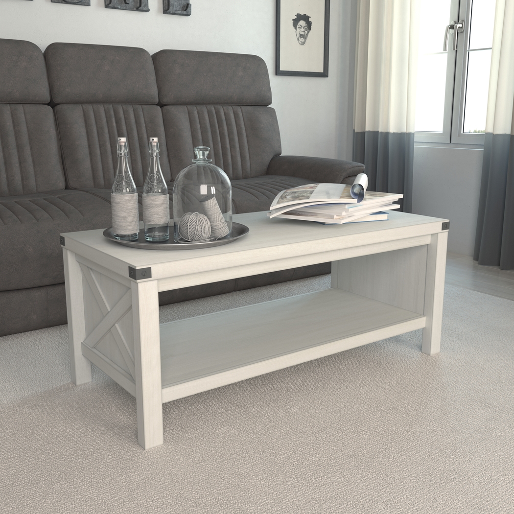 Annistown White Cocktail Table - Thumbnail - Image 8