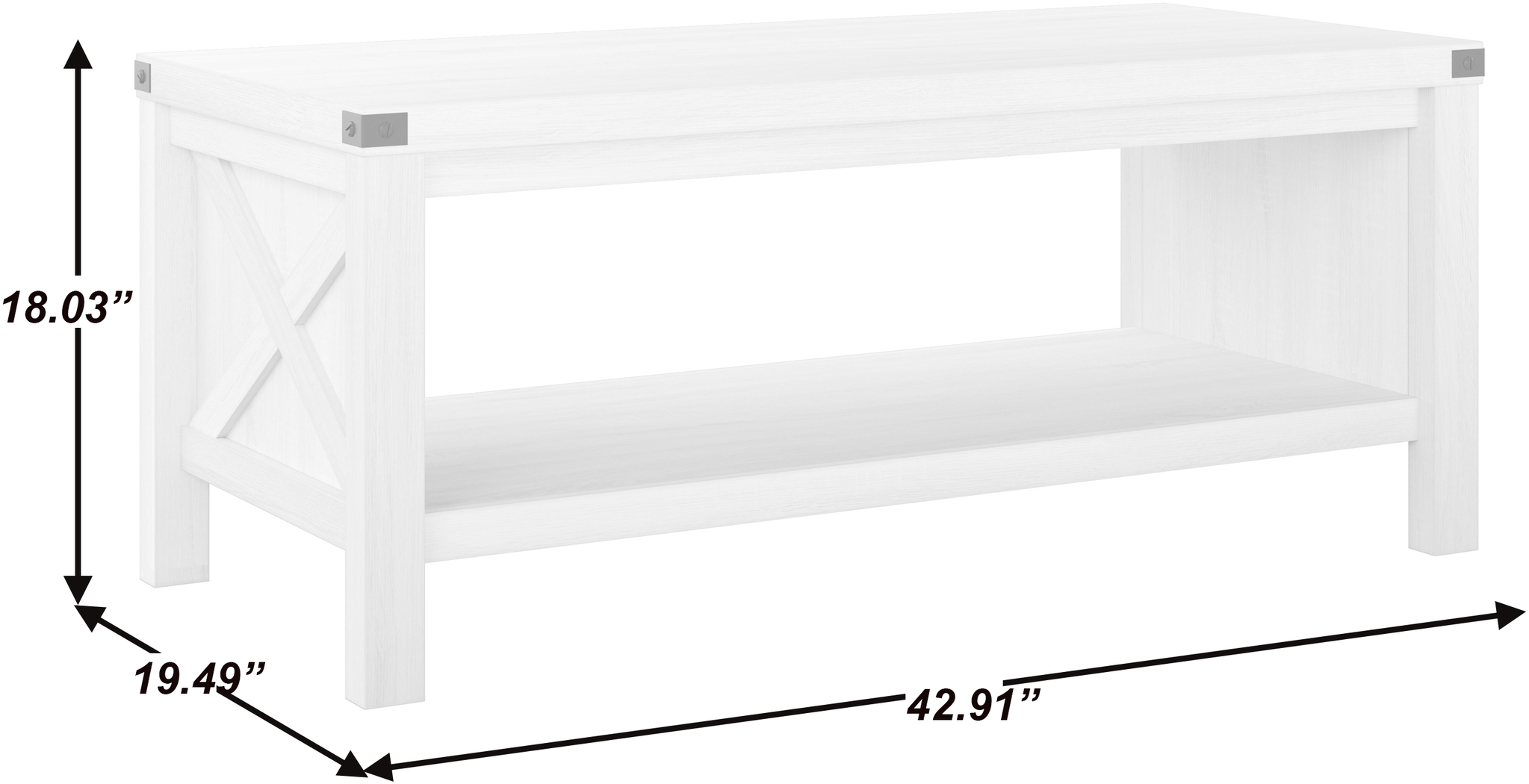 Annistown White Cocktail Table - Thumbnail - Image 9