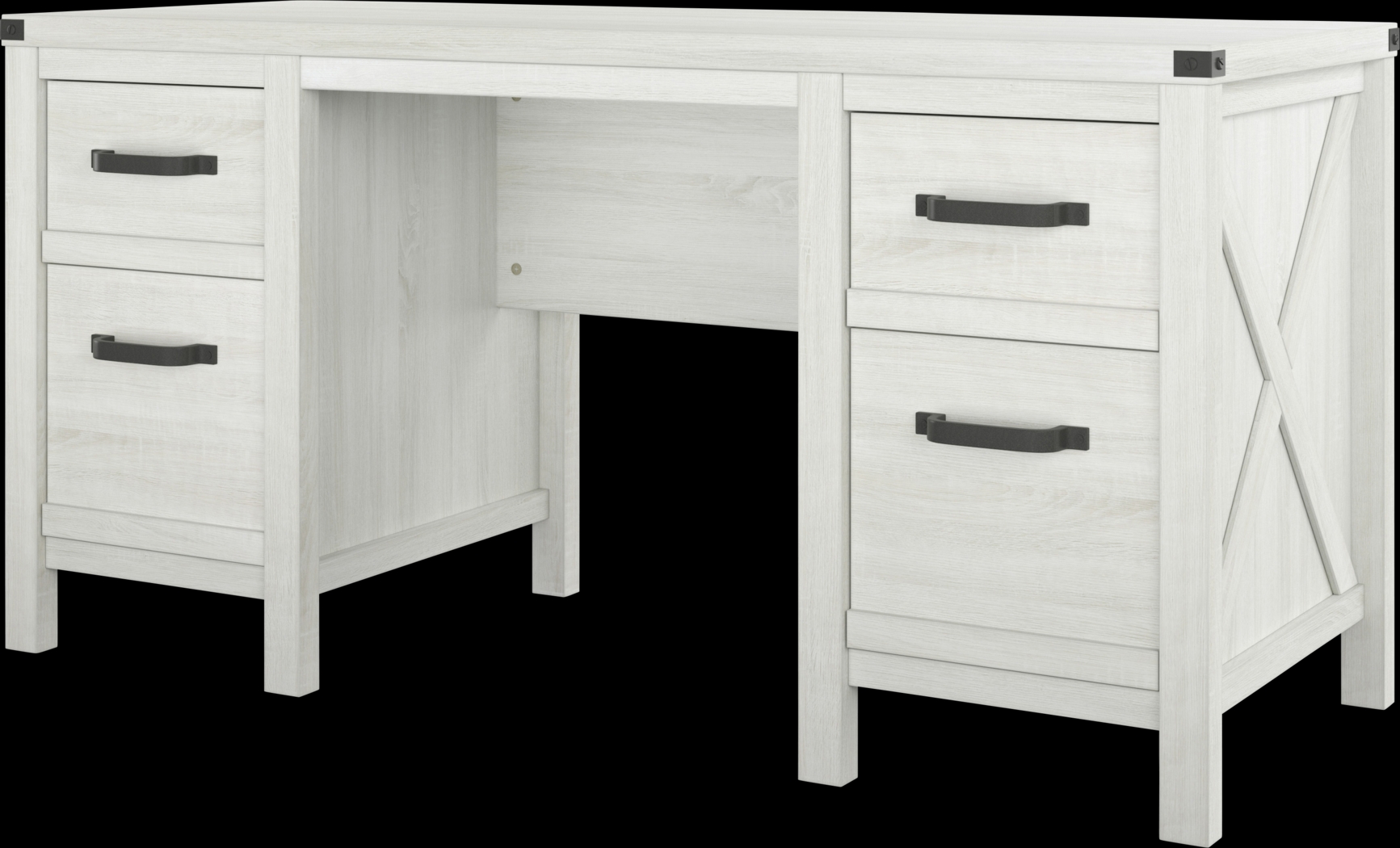 Annistown White Desk - Thumbnail - Image 3