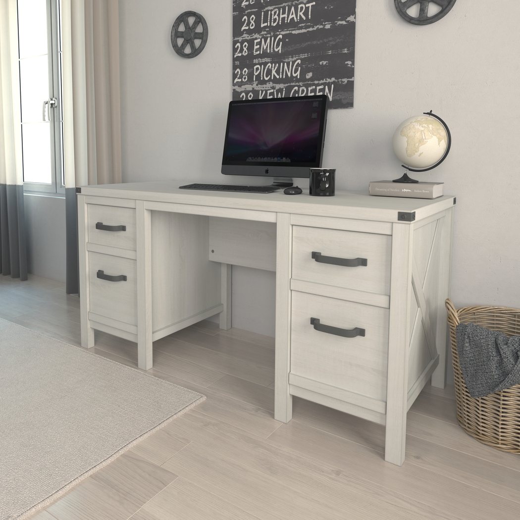 Annistown White Desk - Thumbnail - Image 8