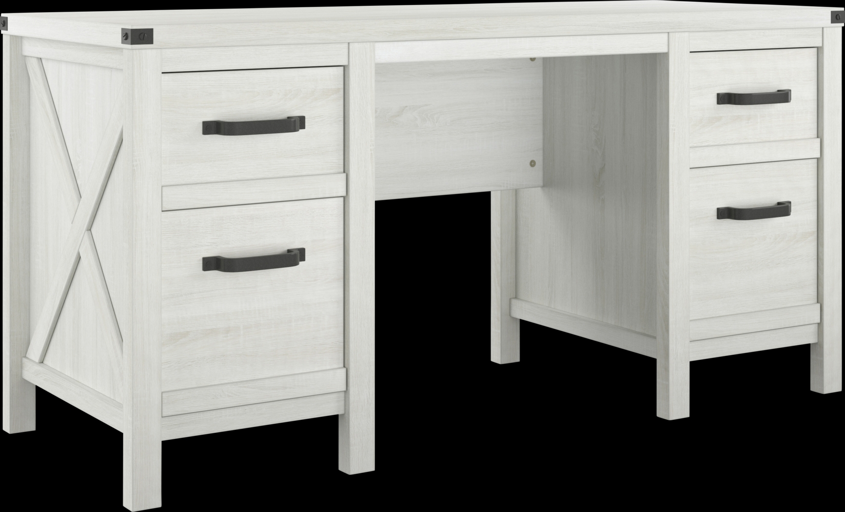 Annistown White Desk - Thumbnail - Image 1