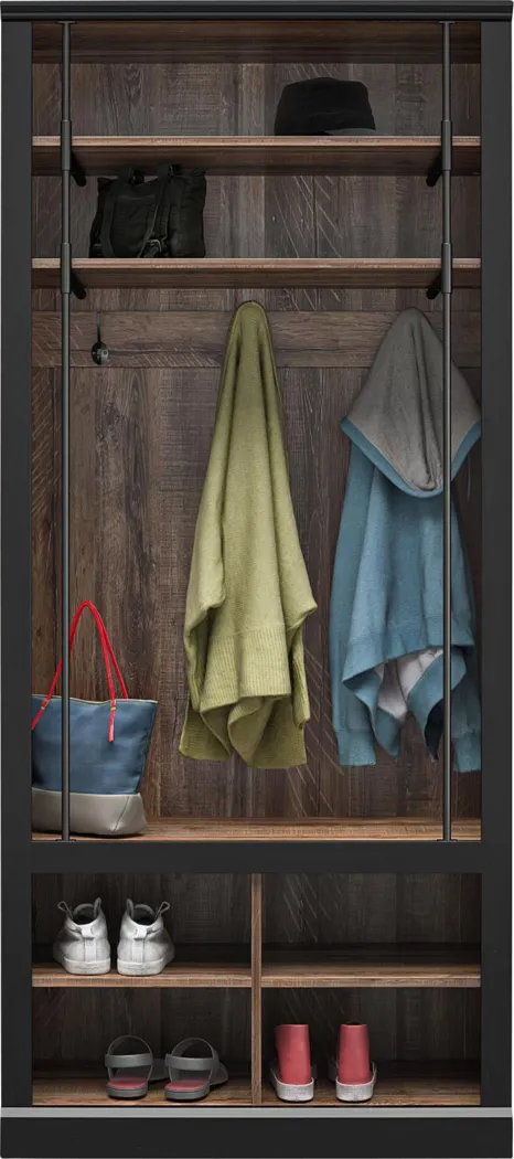 Anogar Black Hall Tree - Thumbnail - Image 3