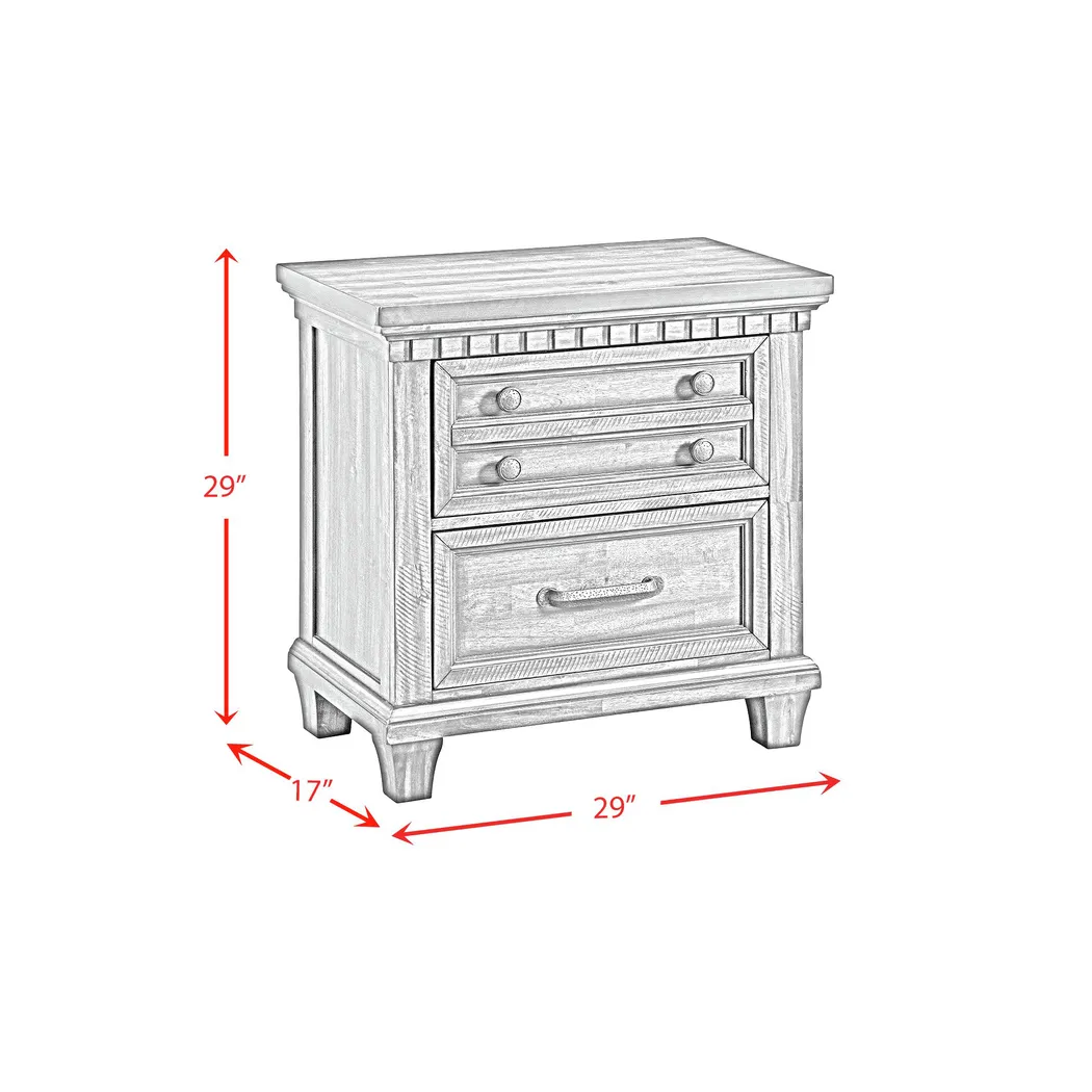 Anokeen White Nightstand - Thumbnail - Image 12