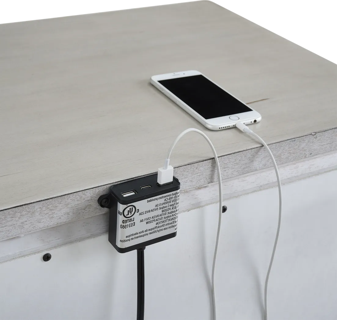 Anokeen White Nightstand - Thumbnail - Image 5