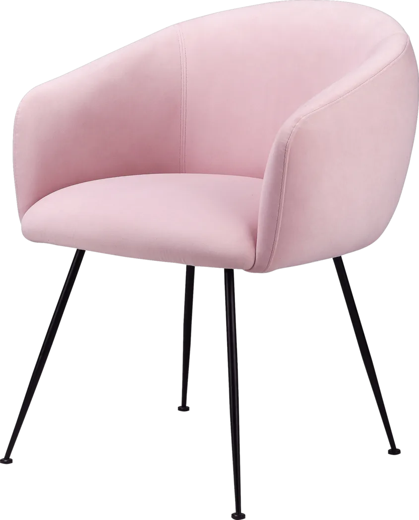 Anola Pink Dining Chair - Thumbnail - Image 4