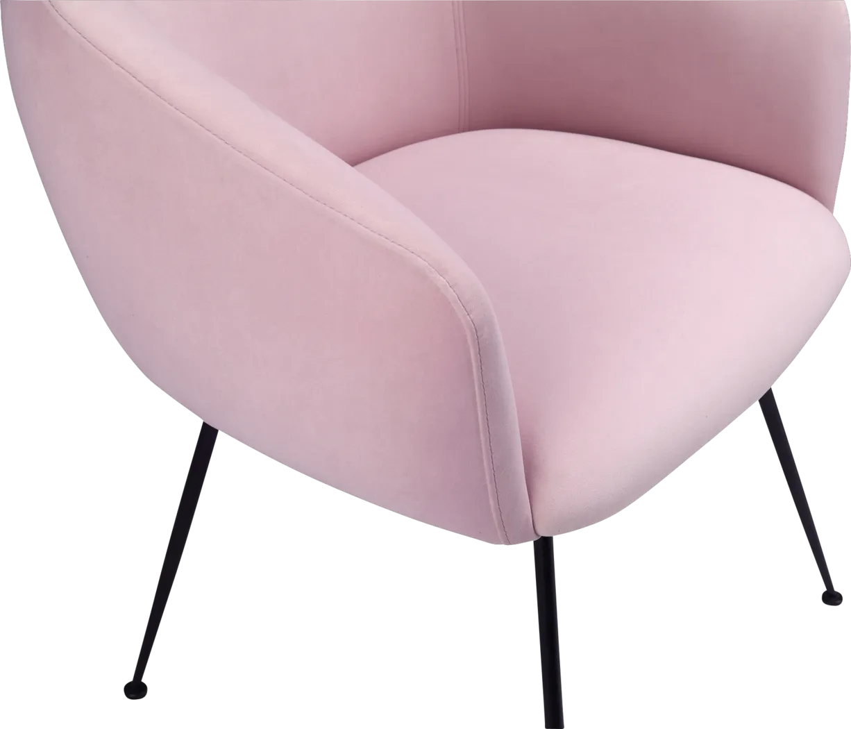 Anola Pink Dining Chair - Thumbnail - Image 5