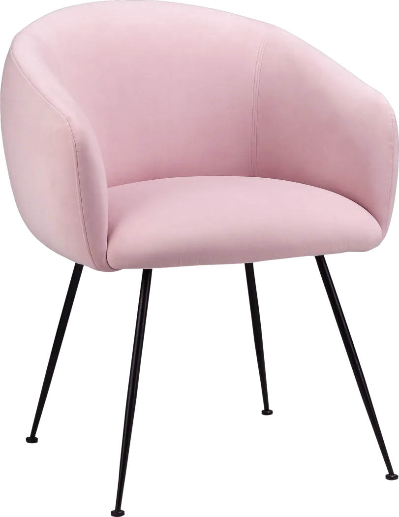Anola Pink Dining Chair - Thumbnail - Image 1
