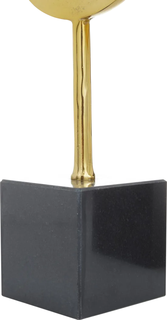 Anosha Gold Sculpture, Set of 2 - Image 4