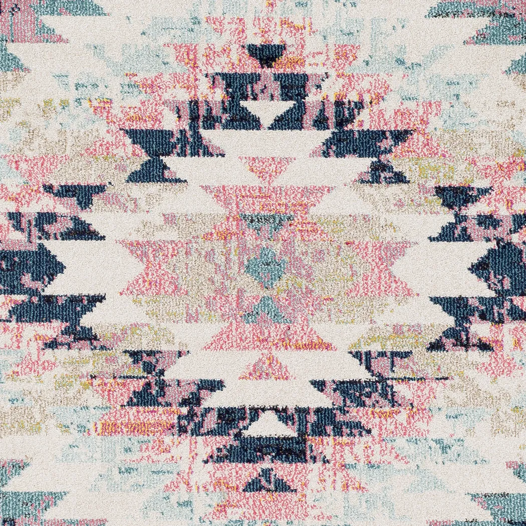 Anoura II Blue 5'3 x 7'3 Rug - Thumbnail - Image 8