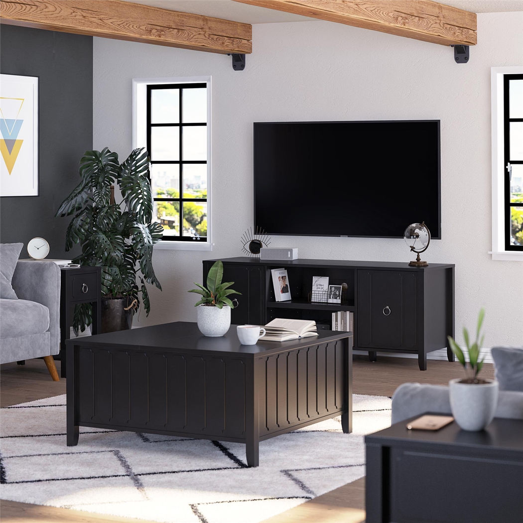 Anselma Black Lift-Top Cocktail Table - Thumbnail - Image 10