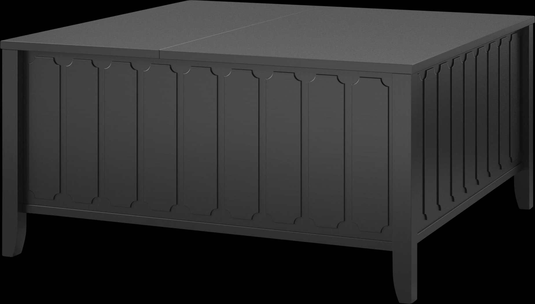 Anselma Black Lift-Top Cocktail Table - Thumbnail - Image 1