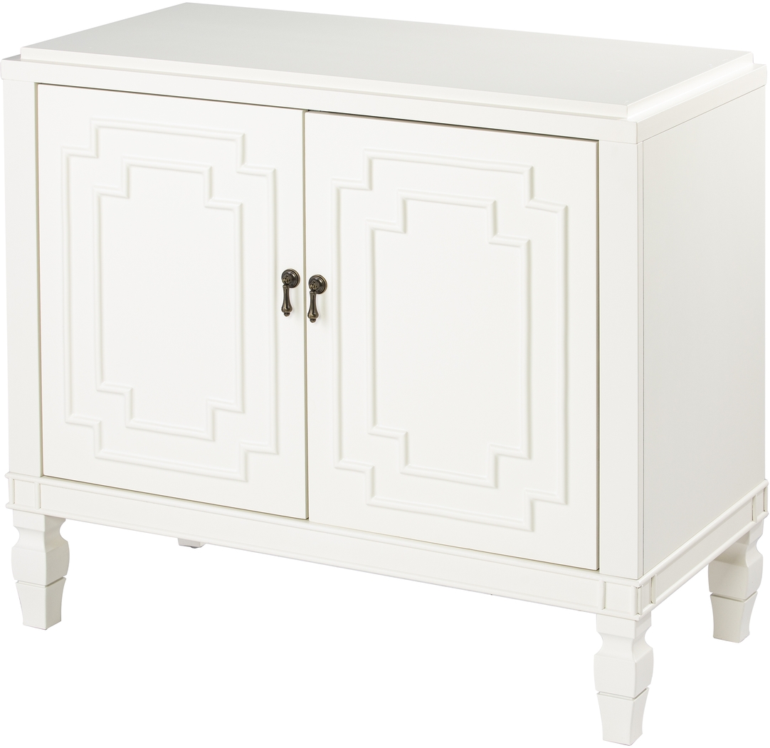 Anseman White Accent Cabinet - Thumbnail - Image 4